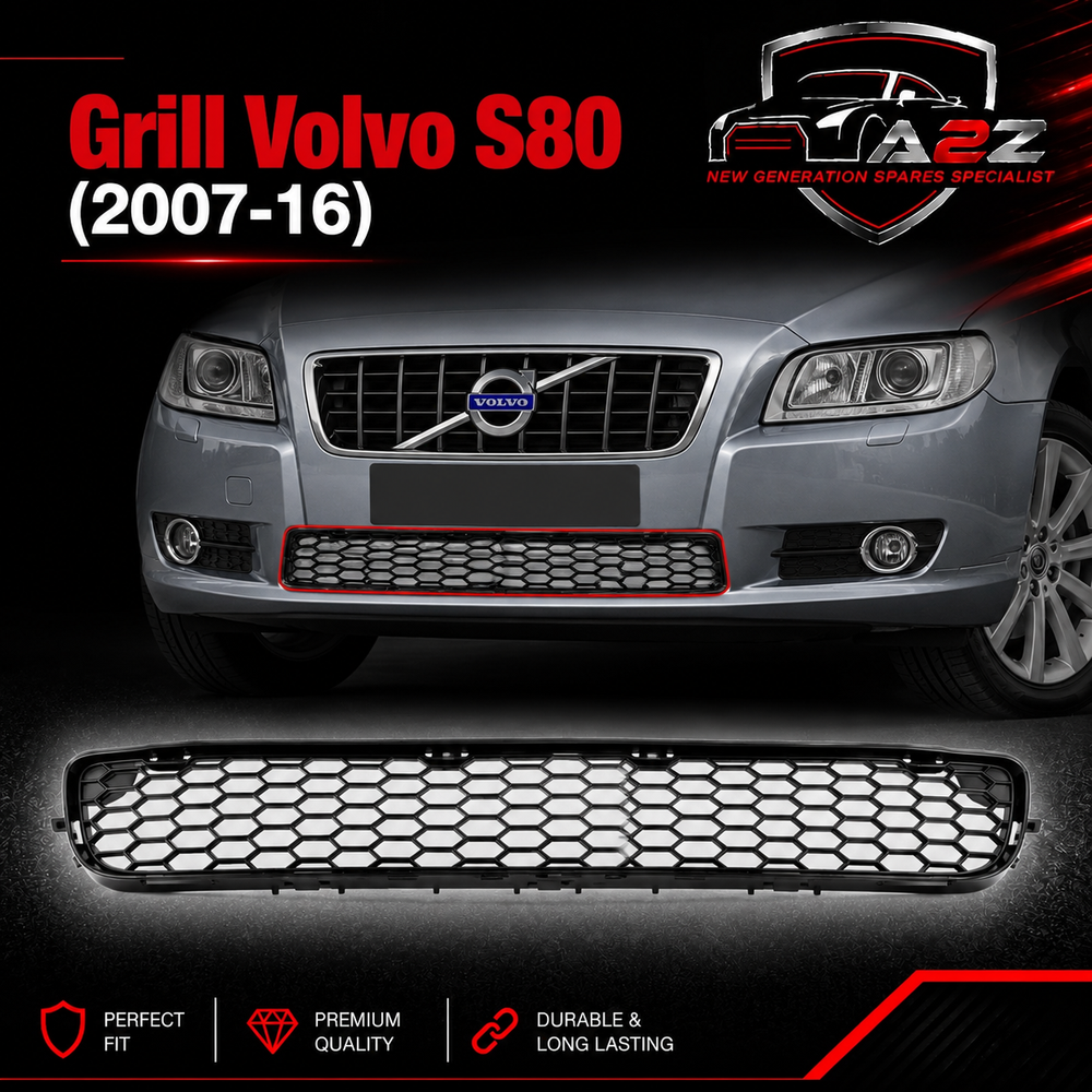Show Grill 30744113 Compatible With Volvo S80 (2007-16)