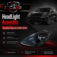 Low Profile Complete Headlight Assembly Left 9Y0941031M & Right 9Y0941032M Compatible With Porsche Cayenne (2018-2020) Tag No.254