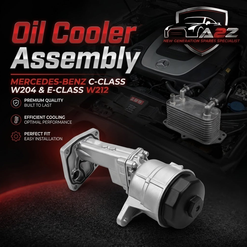 Oil Cooler Assembly 6421801410 6421800010 A6421800010 A6421801410 For MERCEDES-BENZ C-CLASS W204 & E-CLASS W212 Tag-O-112