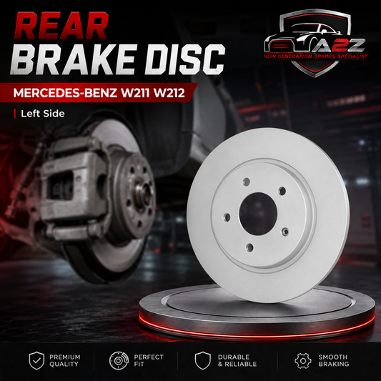 Rear Brake Disc Set A0004231012 A2114230712 Compatible With MERCEDES-BENZ E-CLASS W211 W212