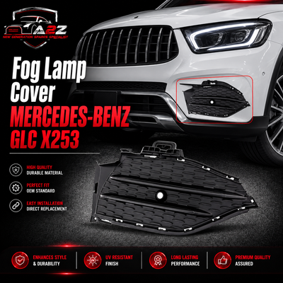 Fog Lamp Cover Left 2538857604 Right 2538858104 A2538857604 Compatible With MERCEDES-BENZ GLC (X253) Tag No.315