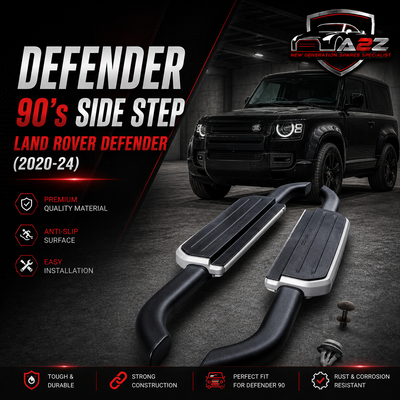 Defender 90's Side Step Compatible With Land Rover Defender (2020-24)