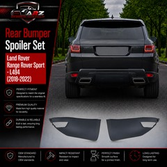 Rear Bumper Spoiler Right LR105622 & Left LR105621 Compatible With Land Rover Range Rover Sport - L494 (2018-2022) Tag No.6