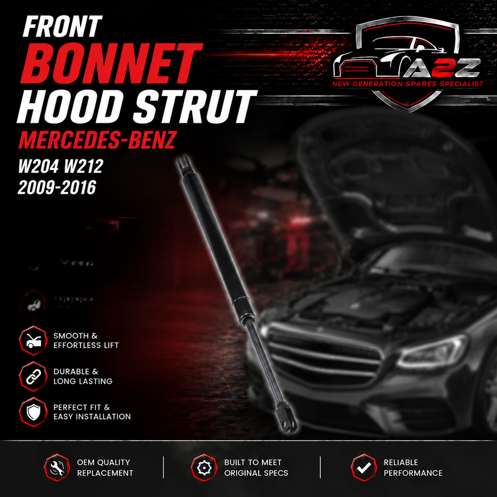 Front Bonnet Hood Strut 2048800029 Compatible With MERCEDES-BENZ C CLASS W204 E CLASS W212 2009-2016