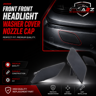 Headlight Washer Cover Nozzle Cap Right LR083109 & Left LR083110 Compatible With Land Rover Discovery 5 L462 (2017-20)