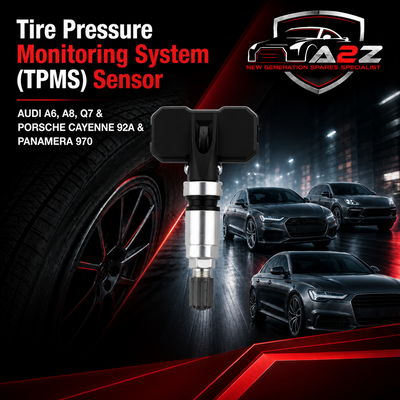 Tire Pressure Monitoring System (TPMS) Sensor 7PP907275B 7PP907275F Compatible With AUDI A6, A8, Q7 & PORSCHE CAYENNE 92A & PANAMERA 970 Tag-TS-06