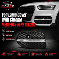 Fog Lamp Cover With Chrome Compatible With MERCEDES-BENZ GLE 292 Fog Lamp Cover With Chrome Left 2928850522 & Right 2928850622 A2928850522 Tag-FC-326