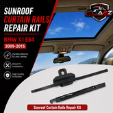 Front Rear Sunroof Curtain Rails Repair Kit 54102993888 Compatible With BMW X1 E84 2009-2015