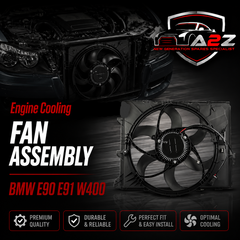 Engine Cooling Fan Assembly 17117590699 Compatible With BMW E90 E91 W400