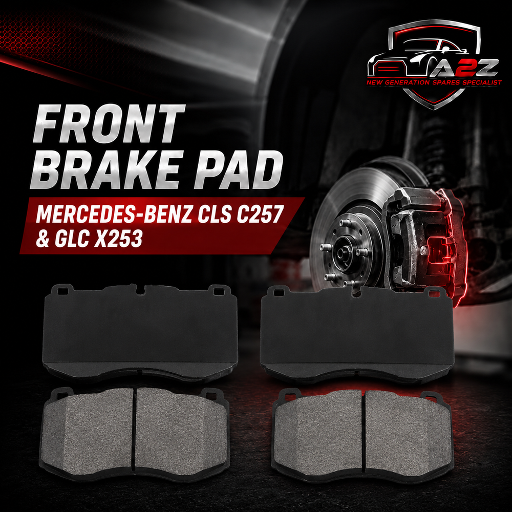 Front Brake Pad A0004208600 2206103 P050145 Compatible With MERCEDES-BENZ CLS C257 & GLC X253