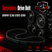 Serpentine Drive Belt 11287539831 Compatible With BMW E38 E60 E66