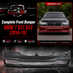 Front Bumper Complete 51117402813 Compatible With BMW 7 G11 G12 (2016-19)