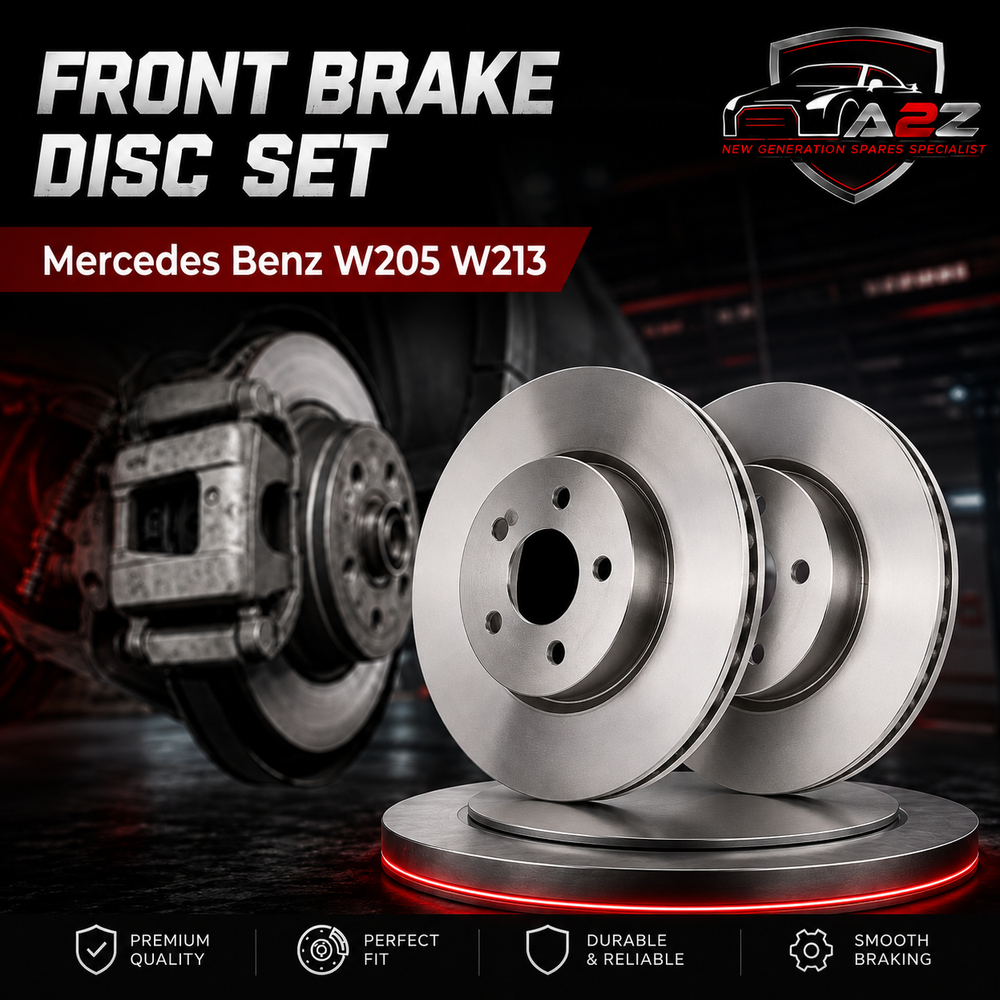 Front Brake Disc Set 0004212512 Compatible With Mercedes Benz W205 W213