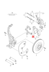 Front Brake Pad Wear Sensor 8K0615121 Compatible With AUDI A4 B8 (8K2) | A4 / S4 & A6 C7 & Q5
