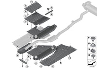 Underbody Penal Right 51757374698 Compatible With BMW G38(New) (2021-25)