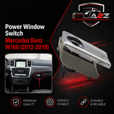 Dashboard Glove box switch handle Model A Beige & Chrome Silver 1666800491 Compatible with Mercedes Benz GLS W166