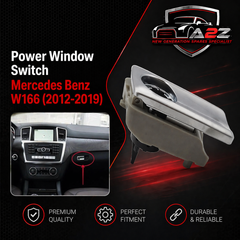 Dashboard Glove box switch handle Model A Beige & Chrome Silver 1666800491 Compatible with Mercedes Benz GLS W166