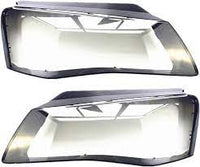 Front Headlight Glass Compatible with AUDI A8 (2010-2014)