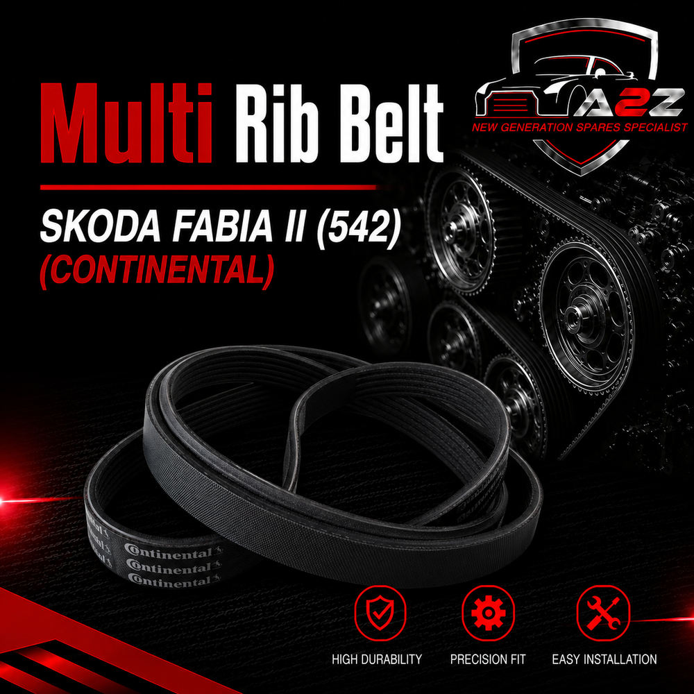 Multi Rib Belt 6PK996 045903137D Compatible With SKODA FABIA II (542) (CONTINENTAL)