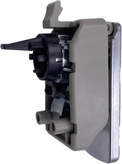 Dashboard Glove box switch handle Model A 1666800491 Brown & Chrome Silver Compatible with Mercedes & Mercedes Benz GLS W166