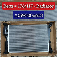 Radiator 995006603 0995006603 A0995006603 Compatible With Mercedes Benz W176 W117