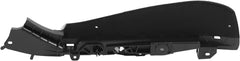 Front Seat Side Bracket Track Panel Black 52107317459 & 52107317458 Compatible With BMW 5/7/X5/X6 Series F10 F07 G30 G32 F01 F02 G11 G12 F15 F16 F85 F90