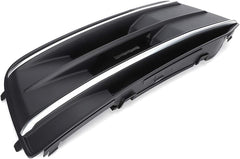 Fog Lamp Cover (Matt Black) Left 80D807679E & Right 80D807680E Compatible With Audi Q5 (2018-2020)