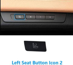 Left Seat Adjustment Button ICON 2 61319361237L Compatible with BMW 5 SERIES F10 2010-2017 & 7 SERIES F02 2009-2016