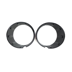 Fog Lamp Frame Plating Black Left 51117248791 & Right 51117248792 Compatible With MINI COOPER R56