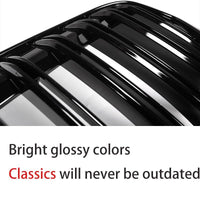 Front Bumper Grill Compatible With Bmw X1 F48 Lci 2019-2023 Front Bumper Grill Glossy Black F48 Grill Glossy Black Lci