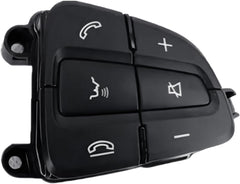 Mercedes-Benz 166/218 Complete Steering Wheel Switch Set (Black-Square) for W166, W156, W246, GLE, and B-Class - Left Hand 0999050600 and Right Hand 0999050700 Options Available Tag-SW-90