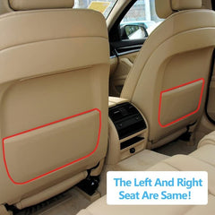 Seat Storage Pocket Cover Compatible with BMW 5 Series F10 2010-2013 Gt F07 2008-2013 7 Series F02 2009-2012 Seat Storage Pocket Cover Brown Model A 52107232090