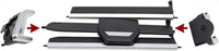 Center Right AC Conditioner Air Vent Grill Outlet Tab Clip Repair Kit 64119458543 Compatible With BMW X5 G05 & X6 G06 & X7 G07 Tag-ACR-05