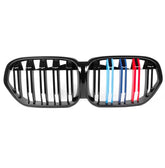 Front Bumper Grill Compatible With Bmw X1 F48 Lci 2019-2023 Front Bumper Grill M Colour F48 Grill M Colour Lci