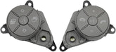 Effortless Control: Mercedes-Benz 164/251 Complete Steering Wheel Switch et (Grey-Round) for M-Class (W164) & R-Class (W251, V251) - Left Hand 1648700558 and Right Hand 1648700658 Options Available Tag-SW-88
