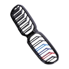Front Bumper Grill Compatible With Bmw 5 Series G30 G31 G38 2020+ Lci Front Bumper Grill M Colour G30 Grill M Colour Lci