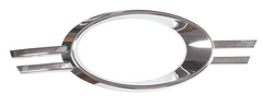 Fog Lamp Chrome Trim Ring Left 2048851374 & Right 2048851474 A2048851374 Compatible With Mercedes Benz C-CLASS W204 (2007-2014) Tag No.255