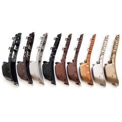 Door Handle Set Of 7 Compatible with BMW 5 Series Door Handle Set 5 Series F10 2010-2017 Brown