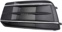 Fog Lamp Cover (Matt Black) Left 80D807679E & Right 80D807680E Compatible With Audi Q5 (2018-2020)