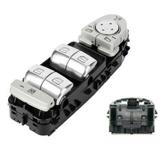 Window Switch Main Compatible With Mercedes C Class Window Switch Main C Class W205 2016 Glc W253 2016 E Class W213 2018 Black