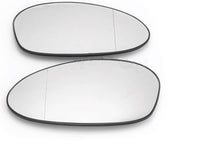 Side Mirror Glass Set Left 51167157247 Right 51167157246 Compatible With BMW 3 Series E90 (2000-10)