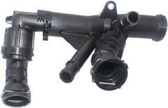 Thermostat Housing 04L121026F 04L121026AE 04L121026AH 04L121026J 04L121026Q 04L121113B 04L121113C 04L121113D Compatible With AUDI A3 Limousine (8VS, 8VM) | A3 / S3 & Q3 (8UB, 8UG) & SKODA KODIAQ I (NS6, NS7, NV7) & OCTAVIA III (5E3, NL3, NR3) Tag No.50