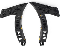 Front Bumper Bracket Left C2Z10618 & Right C2Z10617 Compatible With Jaguar XF I (X250) XF II (X260) Tag No.3001