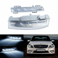 Fog Lamp Fog Light Drl Led Drl Compatible With Mercedes C Class W204 2007-2011 E Classs W212 2009-2013 Slk 2011-2015 Fog Lamp Fog Light Drl Led Drl Right 2049069000