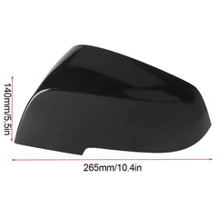 Side Mirror Upper Cover Glossy Black Left 51167292745 & Right 51167292746 Compatible With BMW F20/F30/F34/E84 (2012-2020) Tag No.63