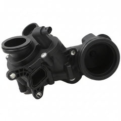 Engine Coolant Thermostat Housing 059121111BM 059121111AQ 059121111BG 059121111BK 059121111CF 059121111CR Compatible With AUDI A6 Q7 Tag No.58