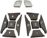 Steering Wheel Buttons High-end Model Moka& Chrome 16690518008490 16690519008490 Compatible With Mercedes Benz ML GL/G Class W166 W463