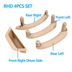 Door Handle Compatible with BMW X3 Door Handle X3 F25 2011-2017 Full Set Beige