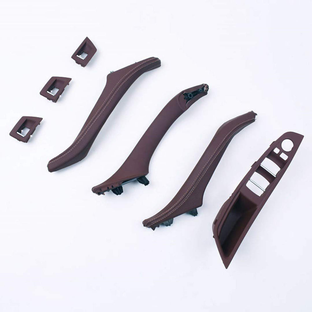 Door Handle Compatible with BMW 5 Series Door Handle 5 Series F10 2010-2017 Full Set Moka