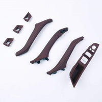 Door Handle Compatible with BMW 5 Series Door Handle 5 Series F10 2010-2017 Full Set Moka